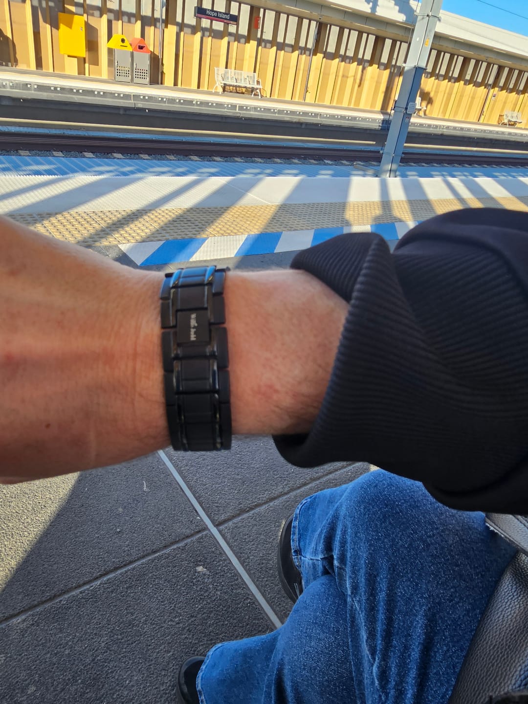 Customer photo review of Strongest Magnetic Bracelet For Men - New Model 2026