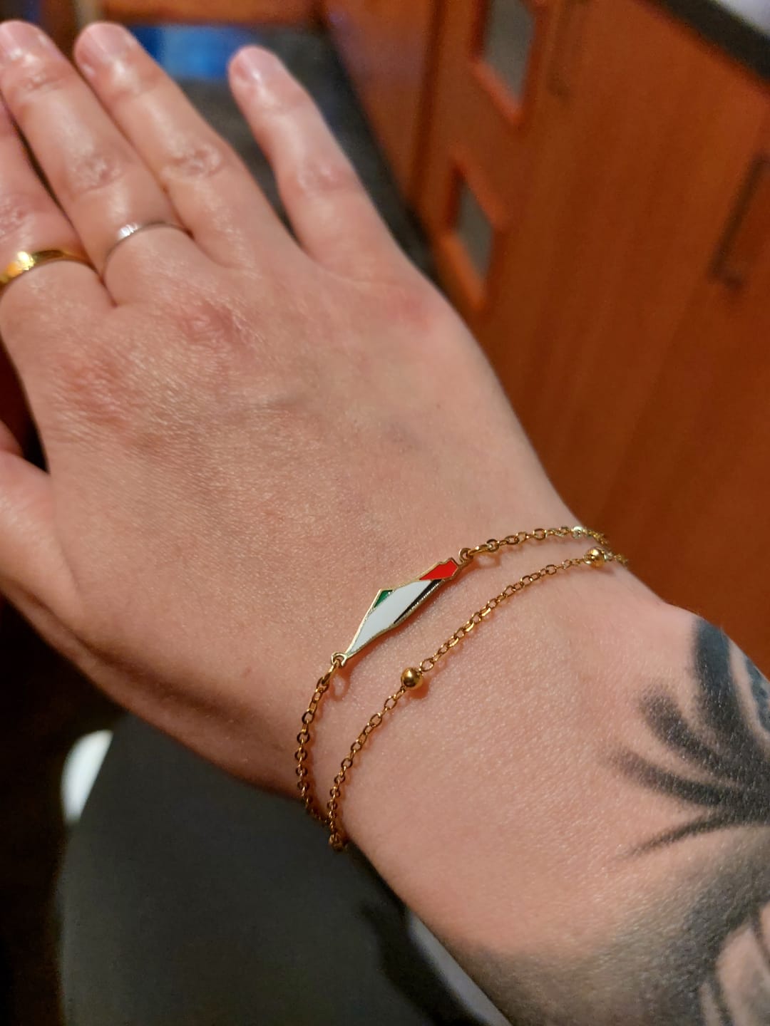Customer photo review of Damen Palästina | Armband