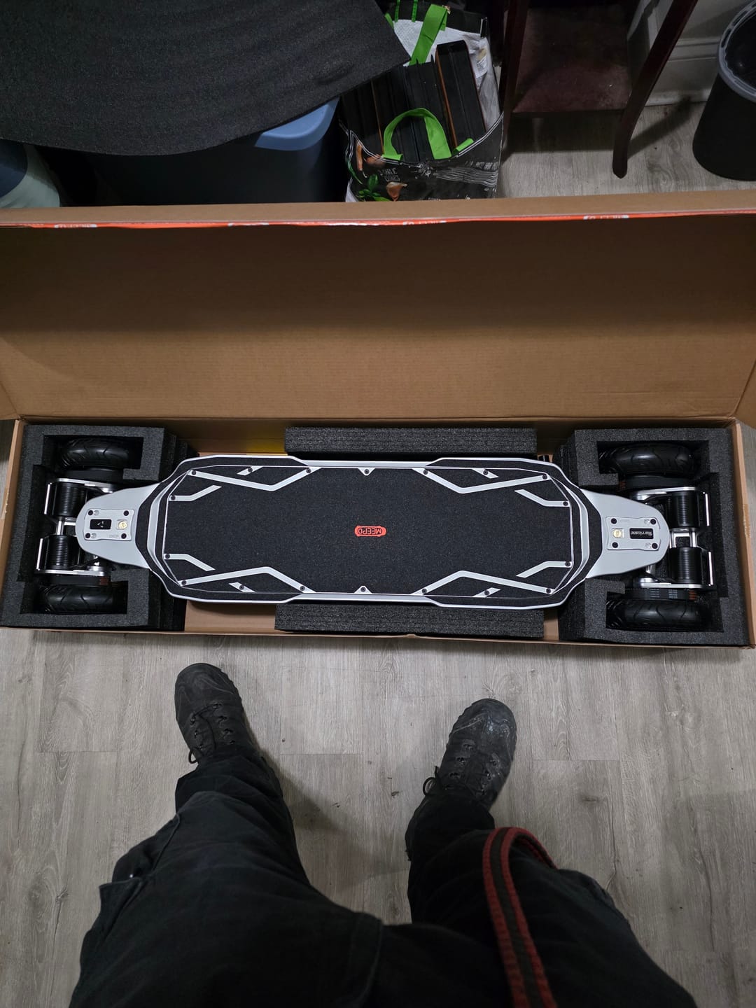 Customer photo review of MEEPO Vader - Hurricane Carbon