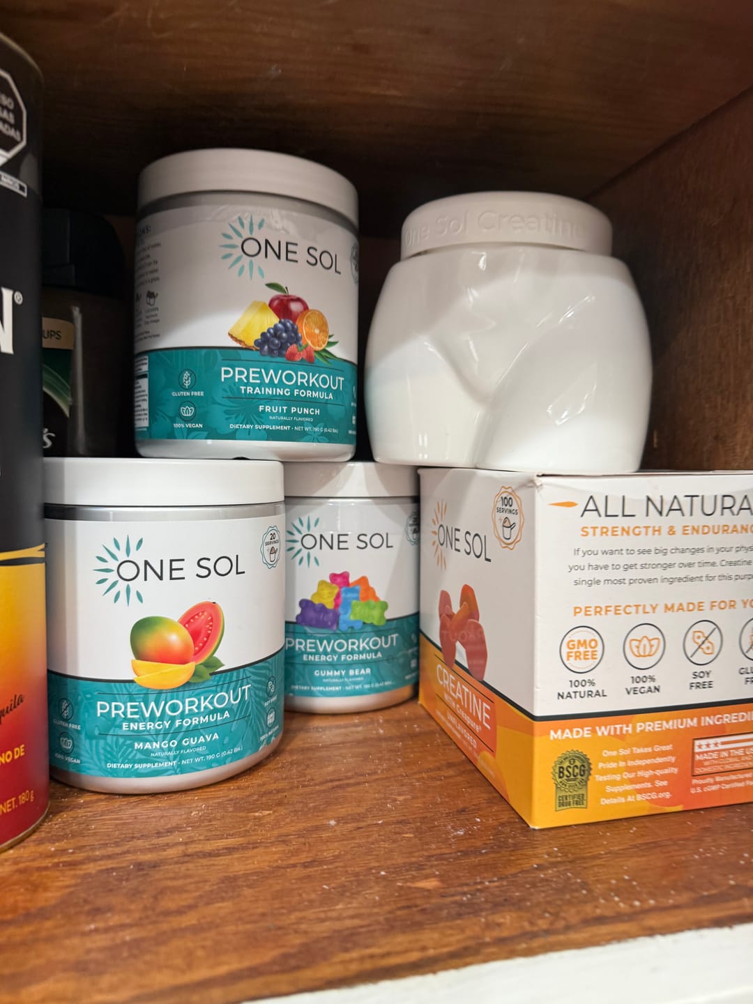 Customer photo review of One Sol Creatine+