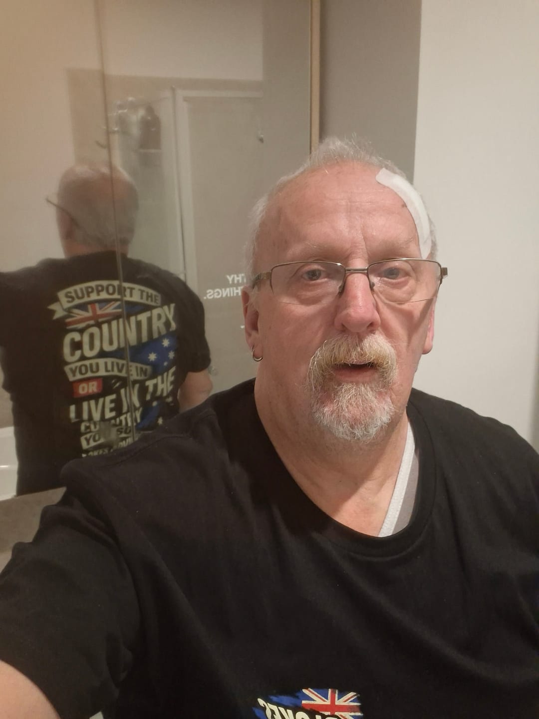 Customer photo review of Stand Up Tee