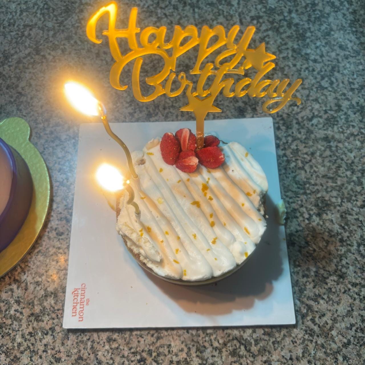 Customer photo review of Tiramisu and Banoffee Pie