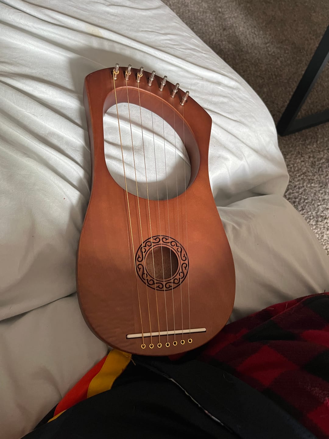 Customer photo review of 7 String Simple Lyre Harp Seven-Stringed