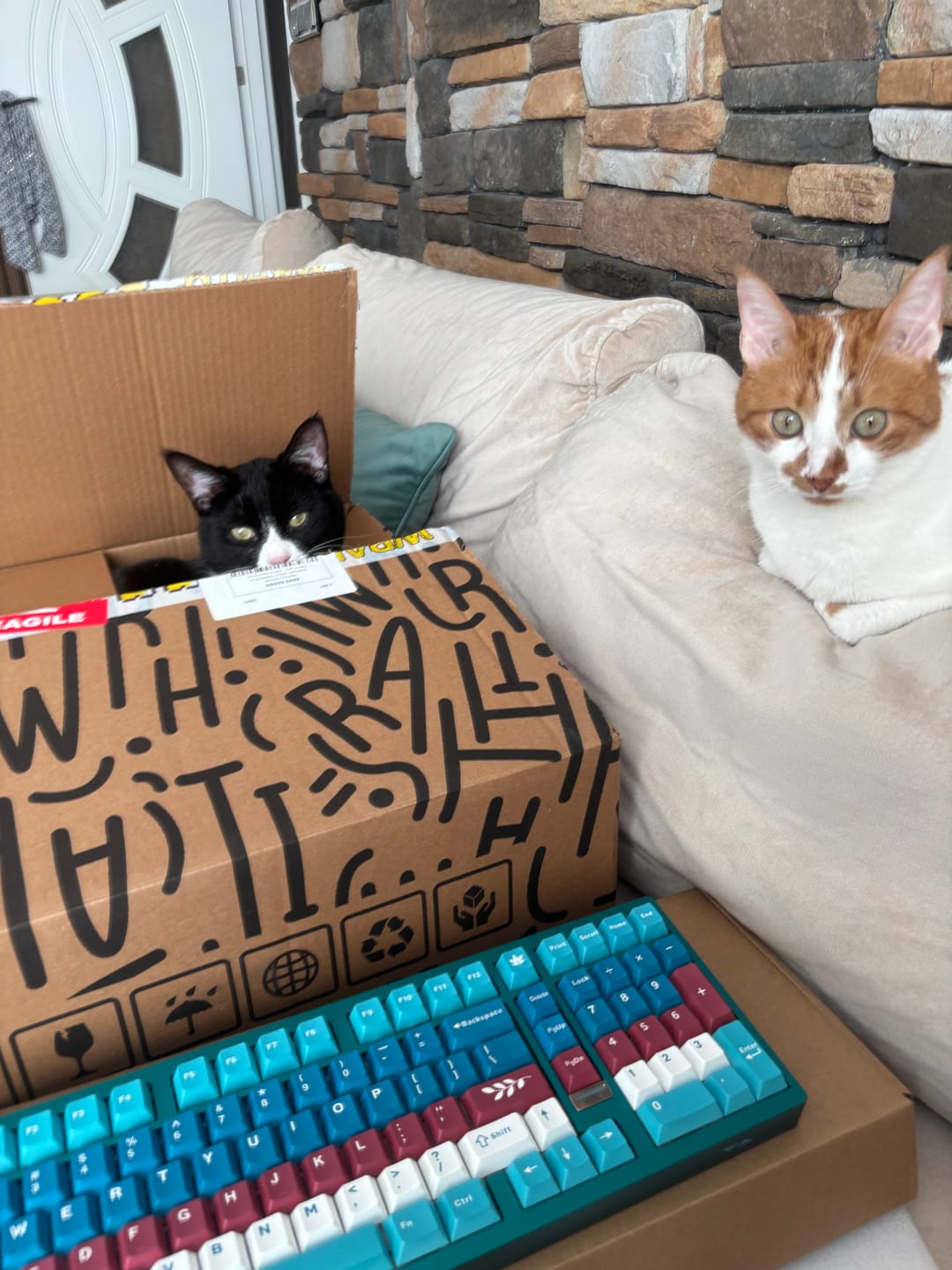 Customer photo review of WEIKAV Max102 Alüminyum Mekanik Klavye