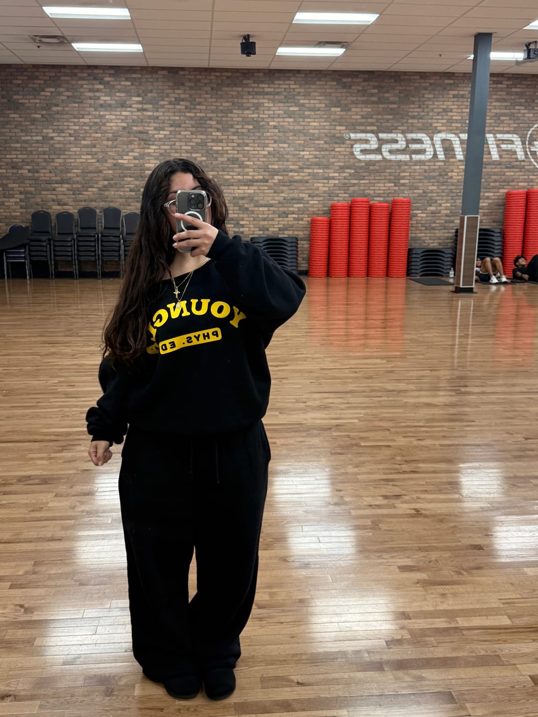 Customer photo review of W5198 - P.E. Crewneck