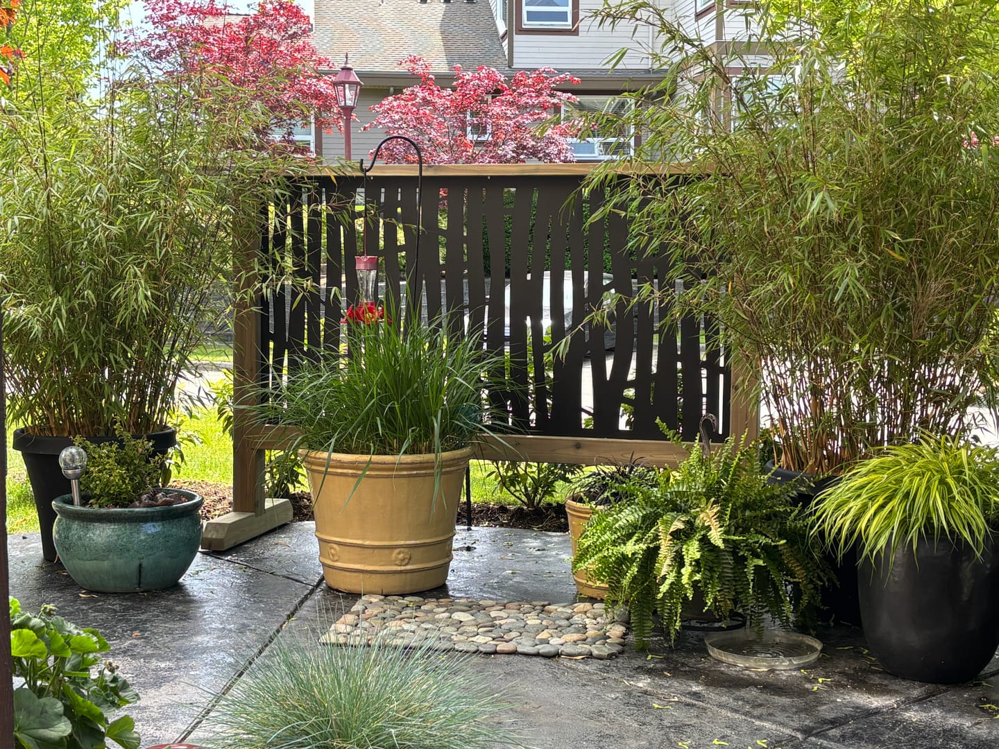 Customer photo review of Privacy Screen (Branch)