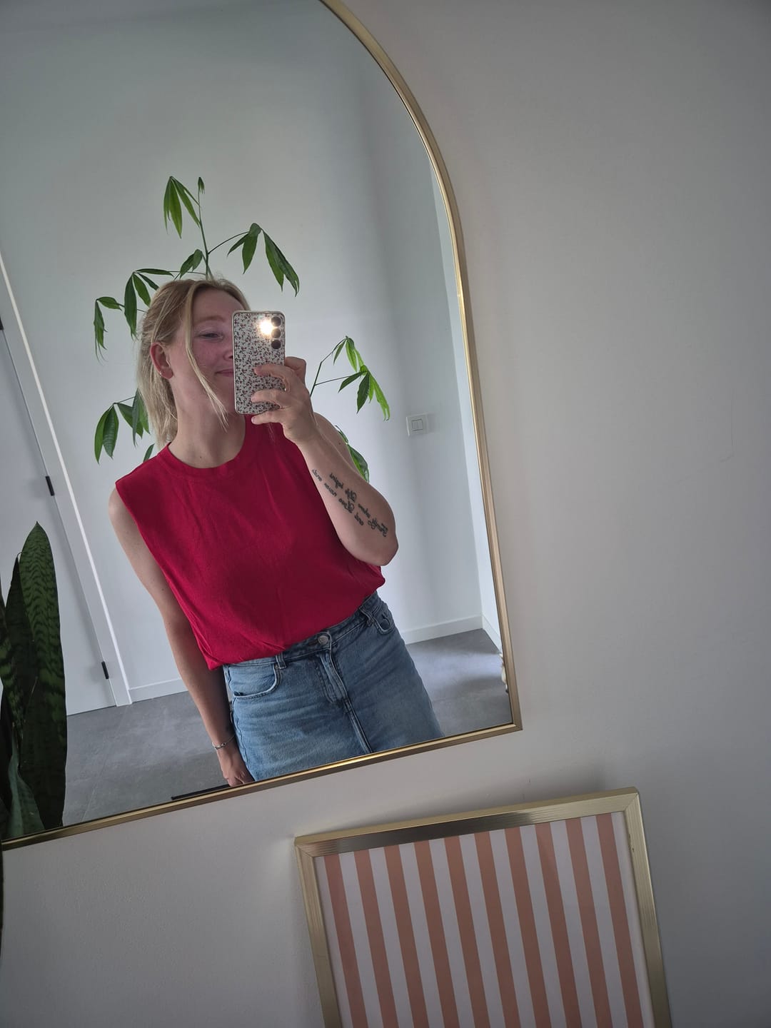 Customer photo review of PERFECT BALLOON TOP - RED