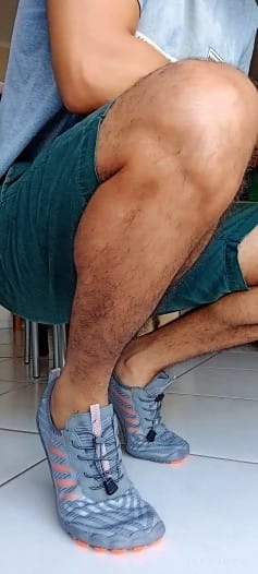 Customer photo review of Chaussures à pieds nus Premium