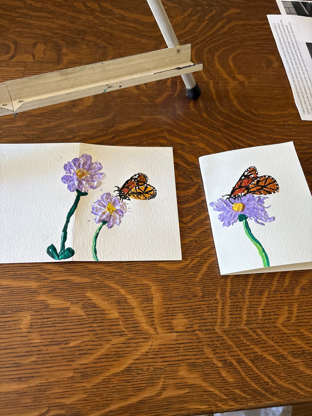 Customer photo review of Cards w/ Envelopes (10 pack)