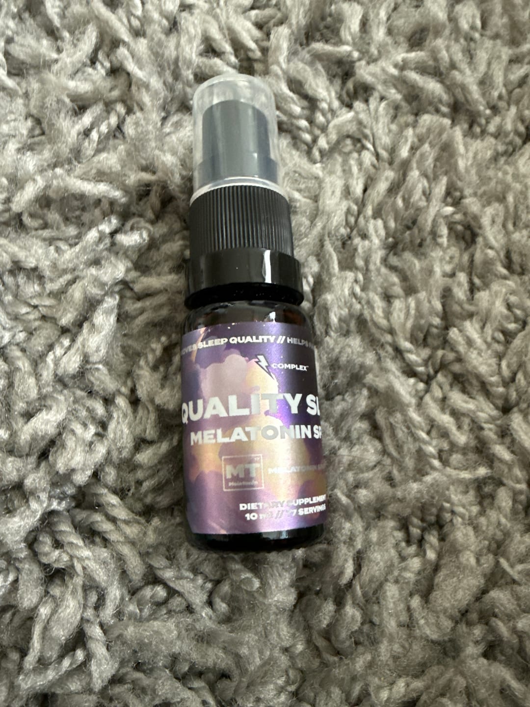 Customer photo review of Melatonin Sleep Spray