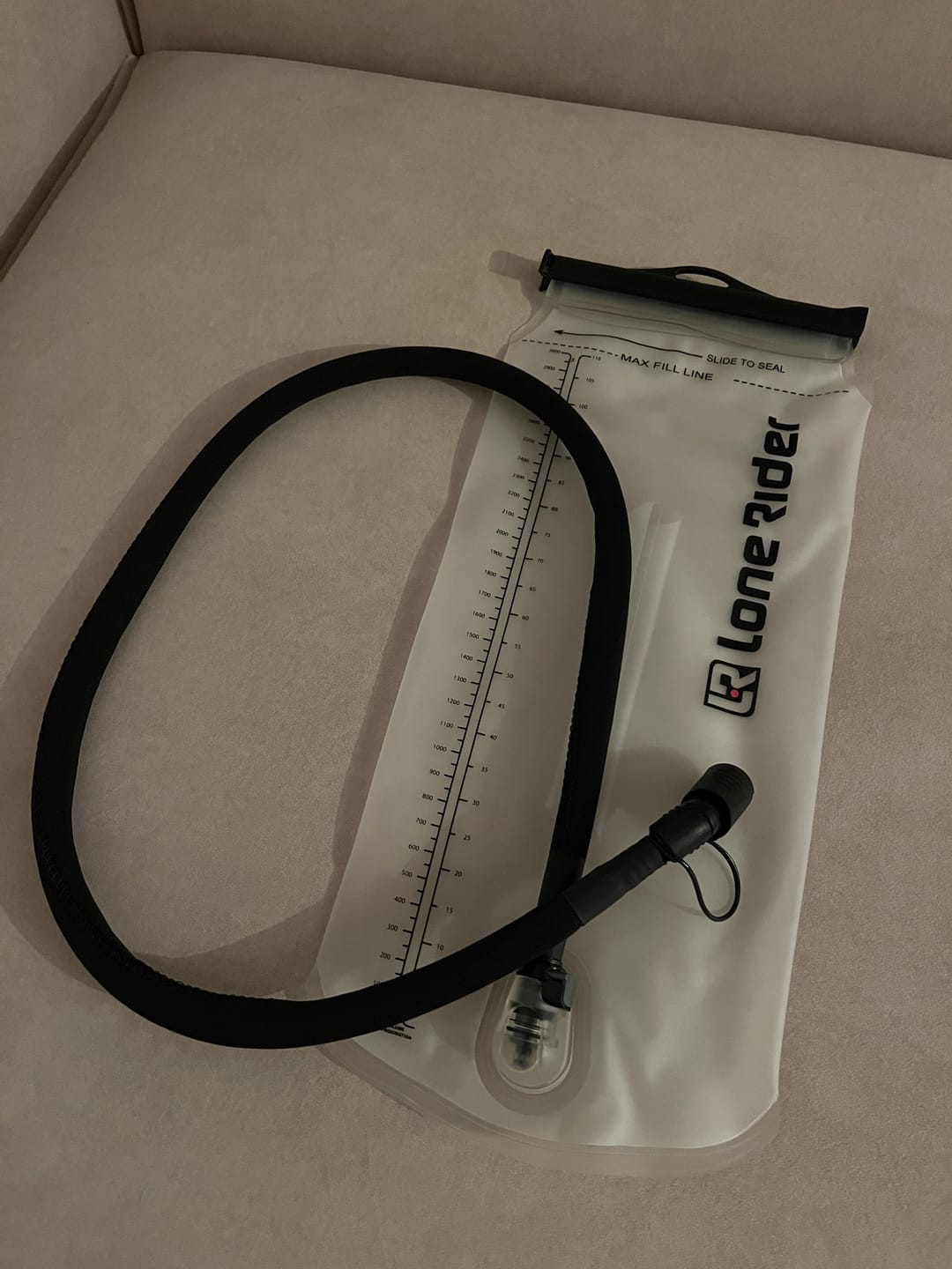 Customer photo review of Hydration Bladder 3L
