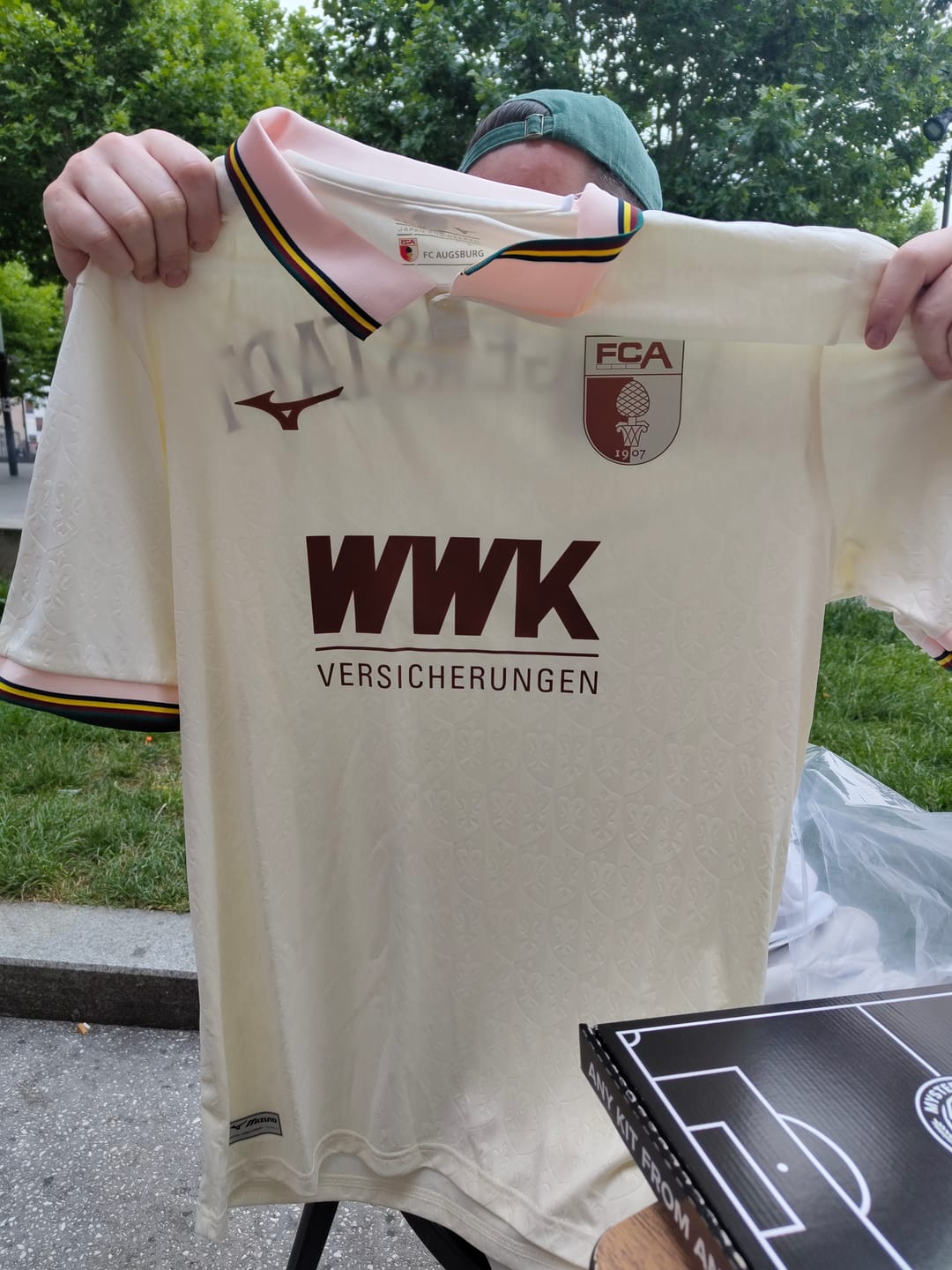 Customer photo review of Premium Football Shirt Mystery Box