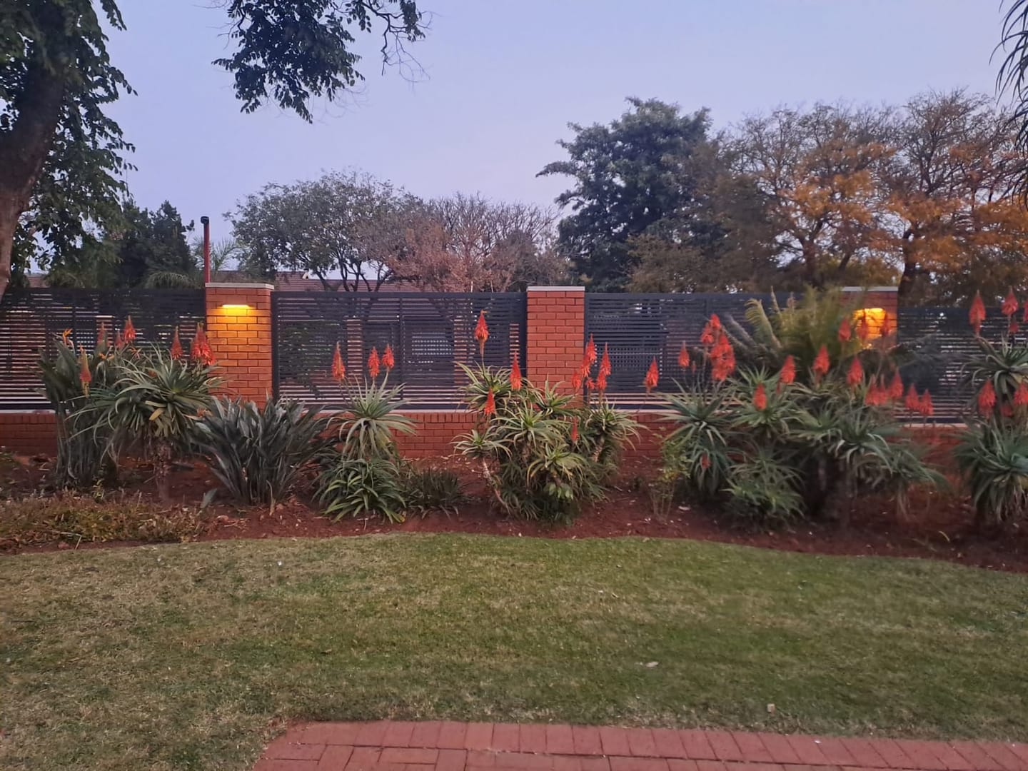 Customer photo review of Solar Wall Light with Motion Sensor