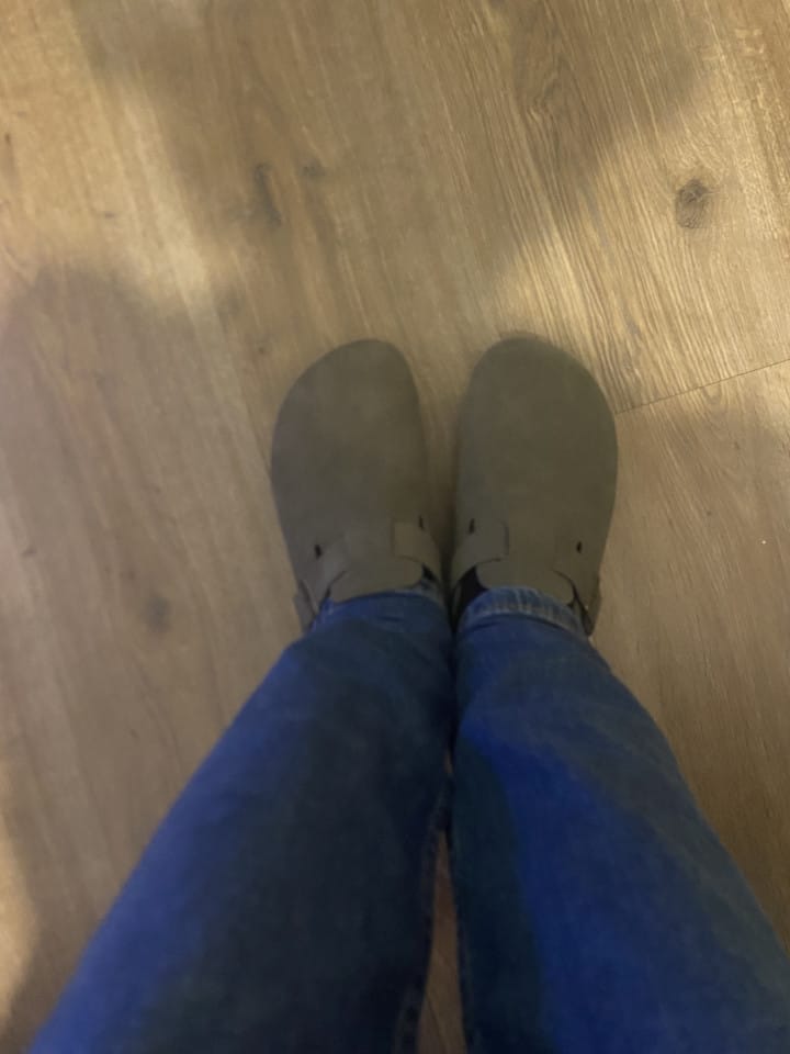 Customer photo review of Pantoufles de Sabots Boston Confortables