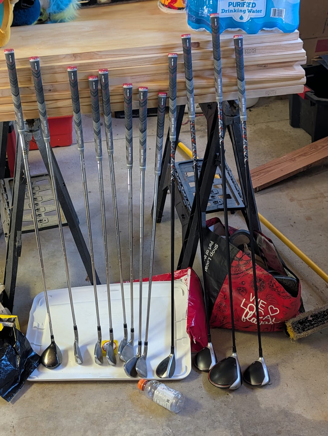 Customer photo review of Align Golf Club Grips – The Grip That Gets You in Line