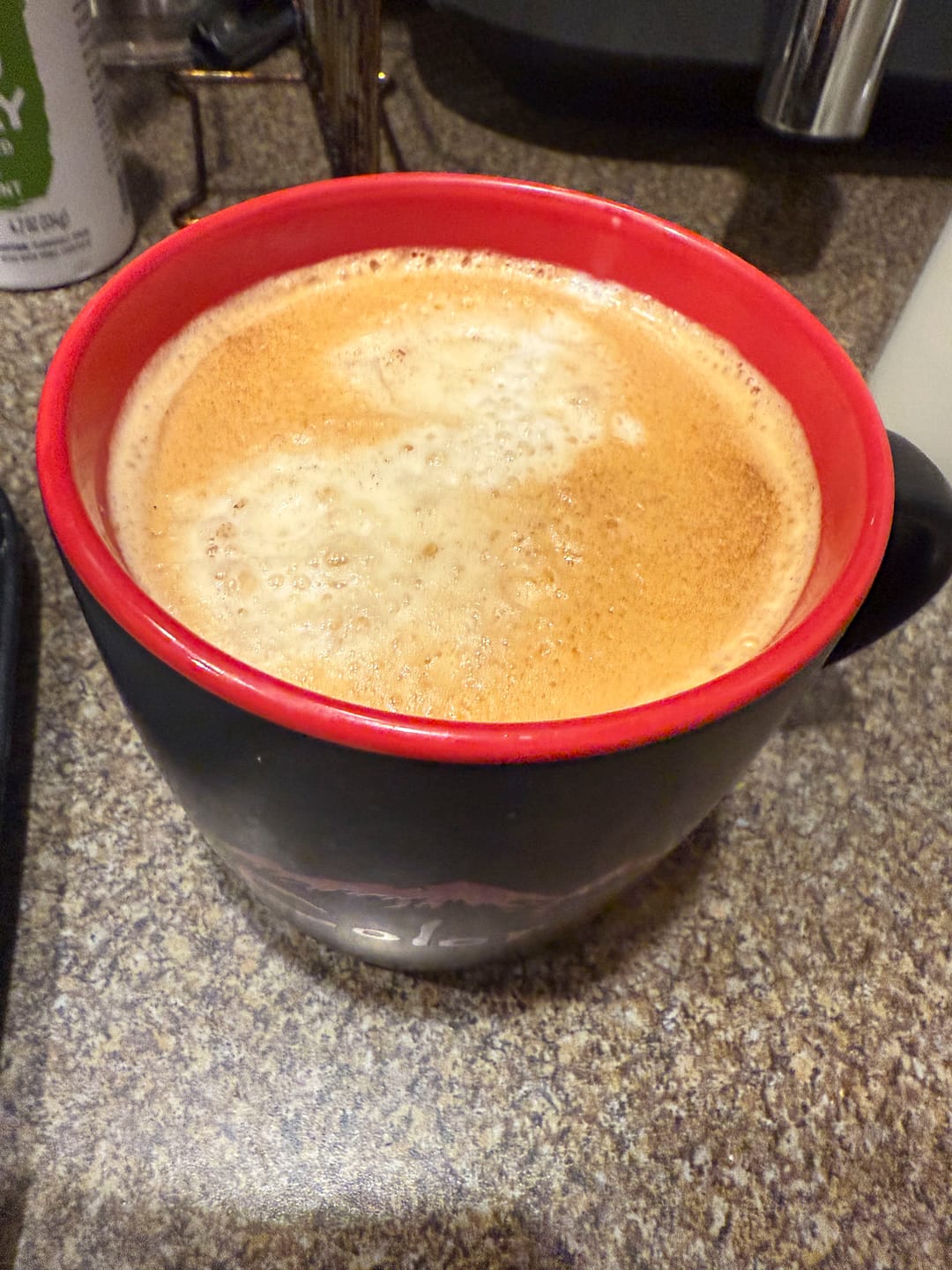 Customer photo review of Café Hacienda Doka Espresso Roast