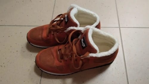 Customer photo review of Bottes d'Hiver avec Fourrure Chaude & Semelle Antidérapante