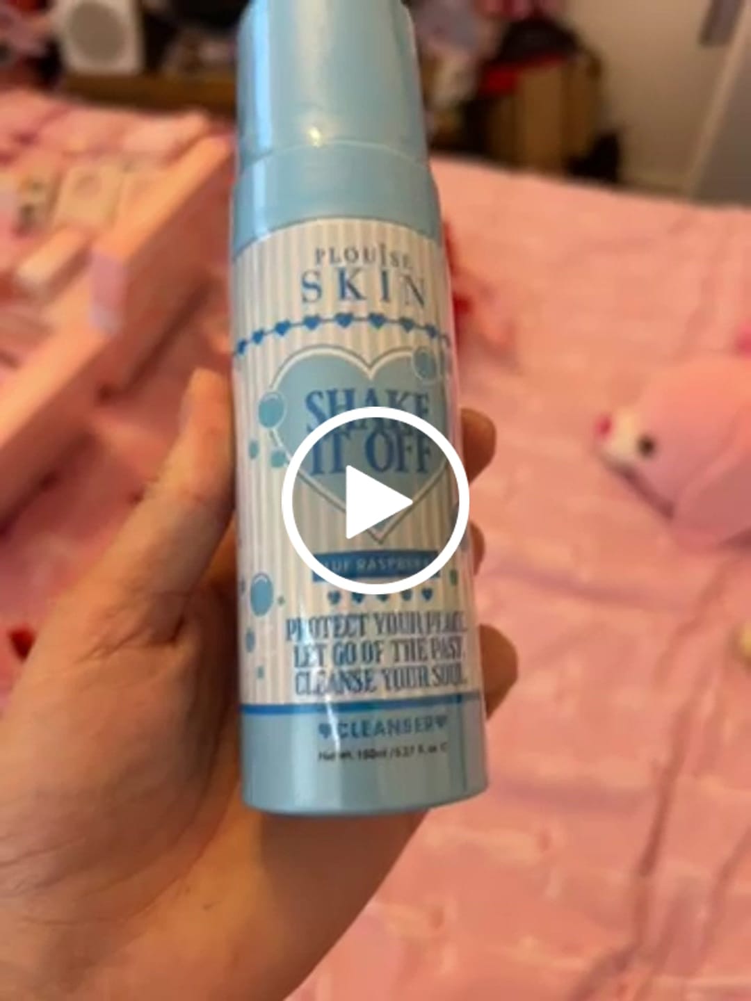 Customer video review of Shake It Off Foaming Face Cleanser