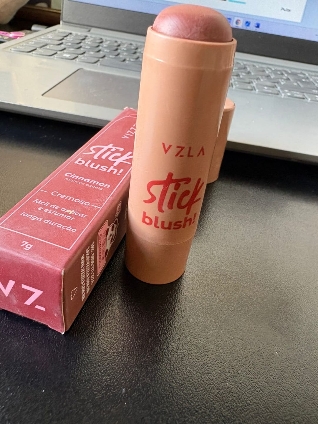 Customer photo review of Blush Stick Cinnamon - Vizzela