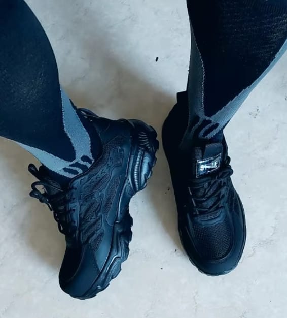 Customer photo review of Chaussures de Sécurité en Acier Confortables