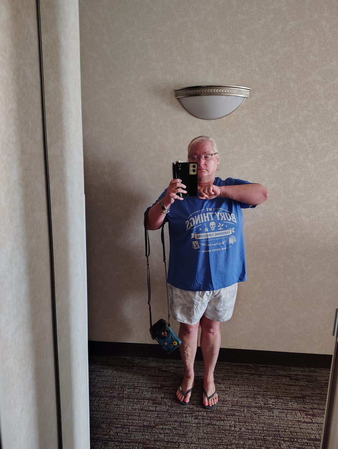 Customer photo review of Bury Things Co. V-Neck