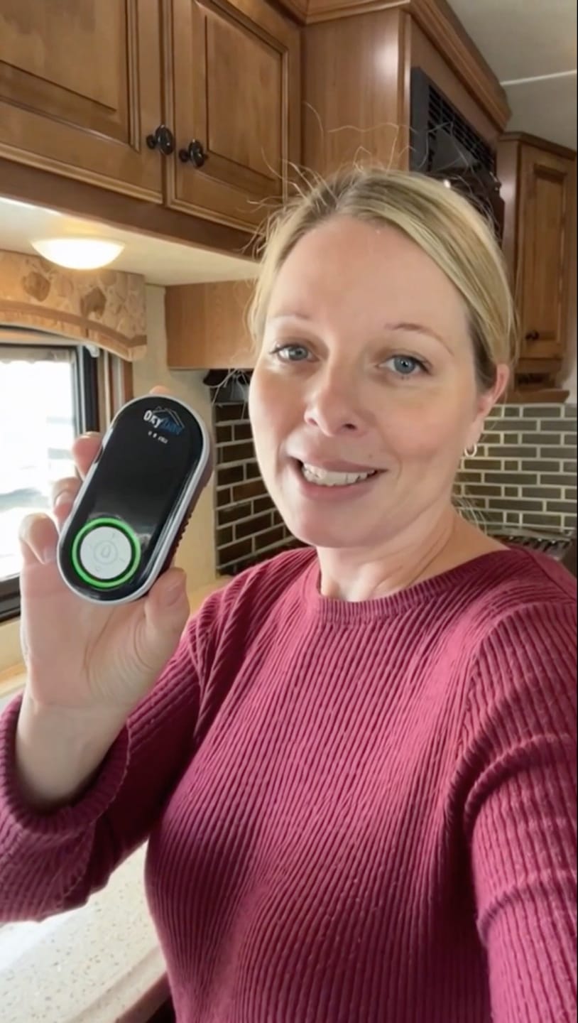 Customer photo review of OxySafe™ RV & Motorhome CO Detector