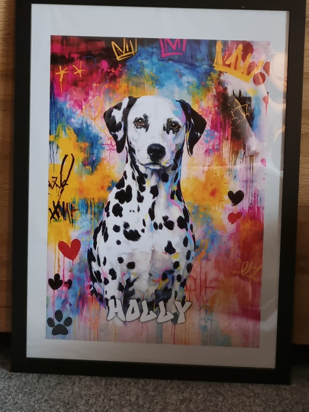 Customer photo review of Personalisiertes Poster - Graffiti