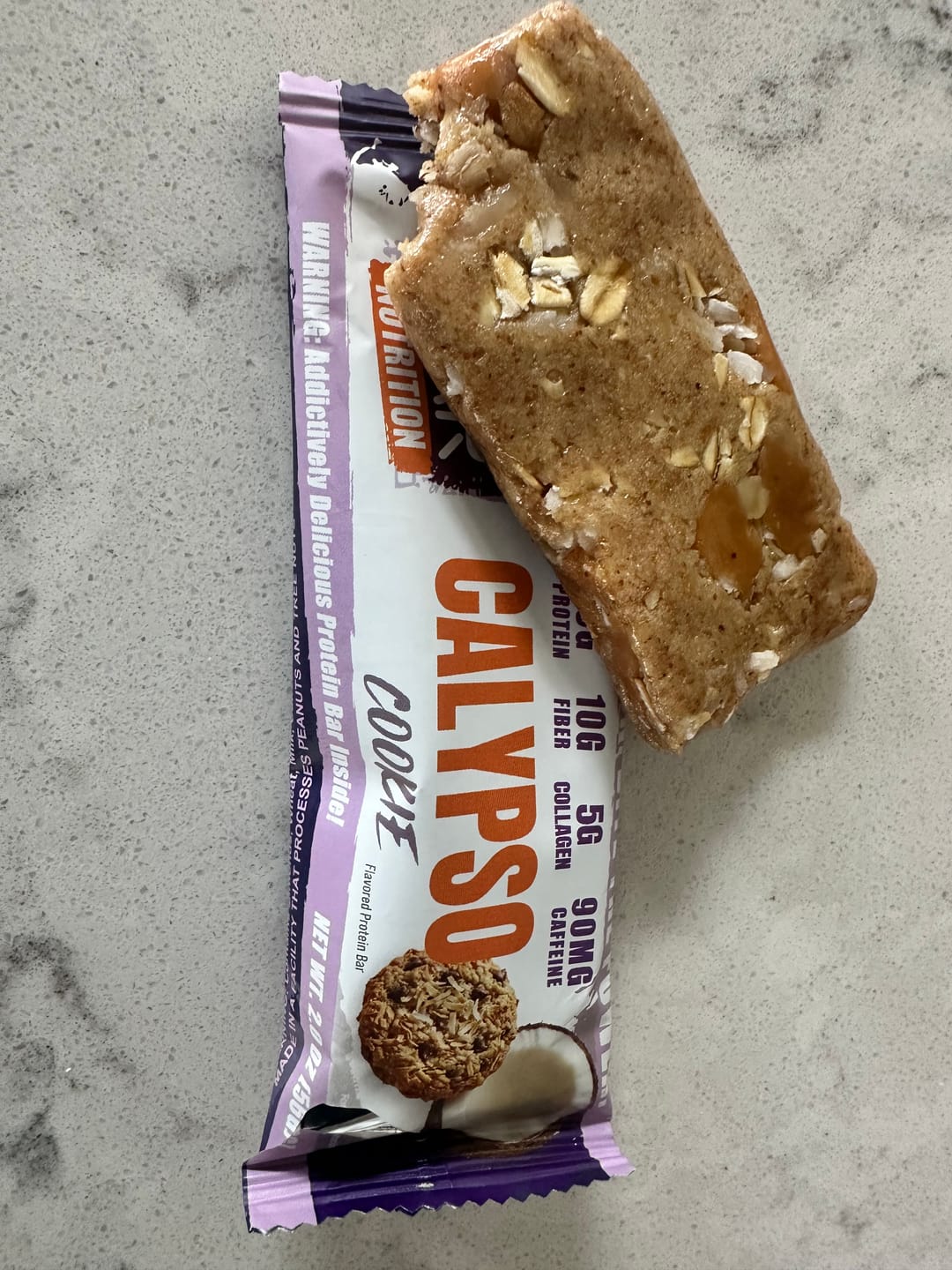 Customer photo review of Jessica's CALYPSO COOKIE - 6 Bars