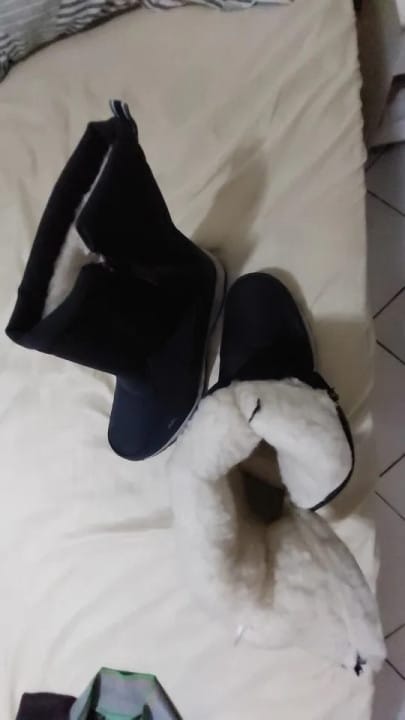 Customer photo review of Bottes d’Hiver Imperméables & Chaudes