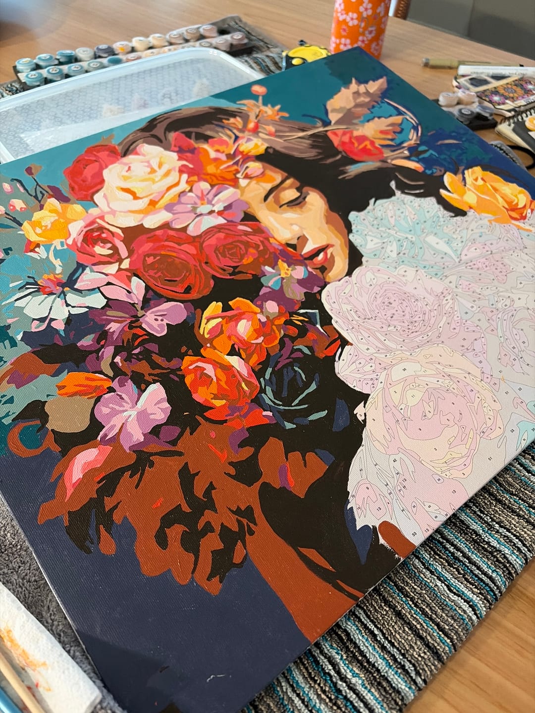 Customer photo review of Floral Embrace
