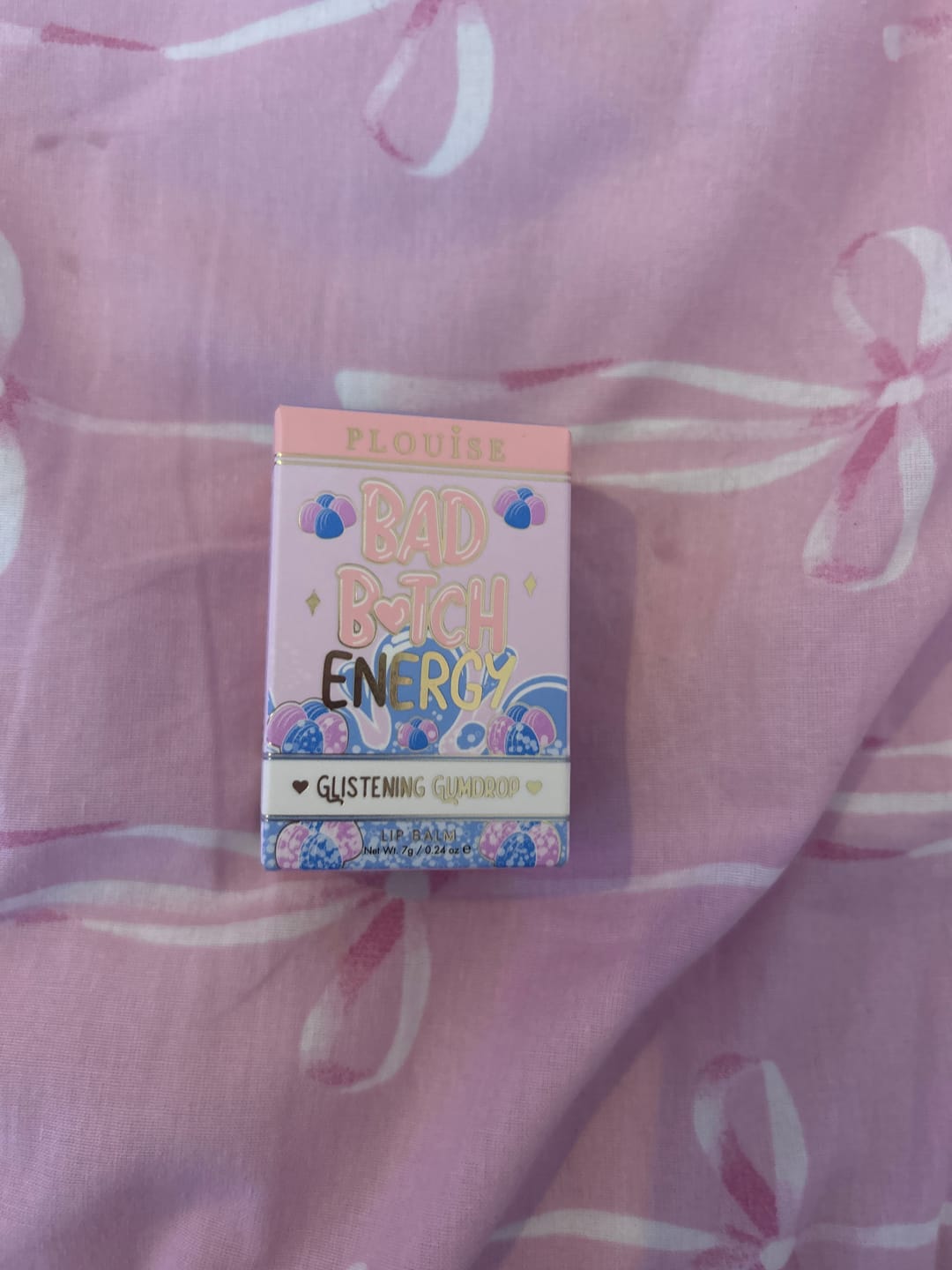 Customer photo review of Bad Bitch Energy Keychain Lip Balm