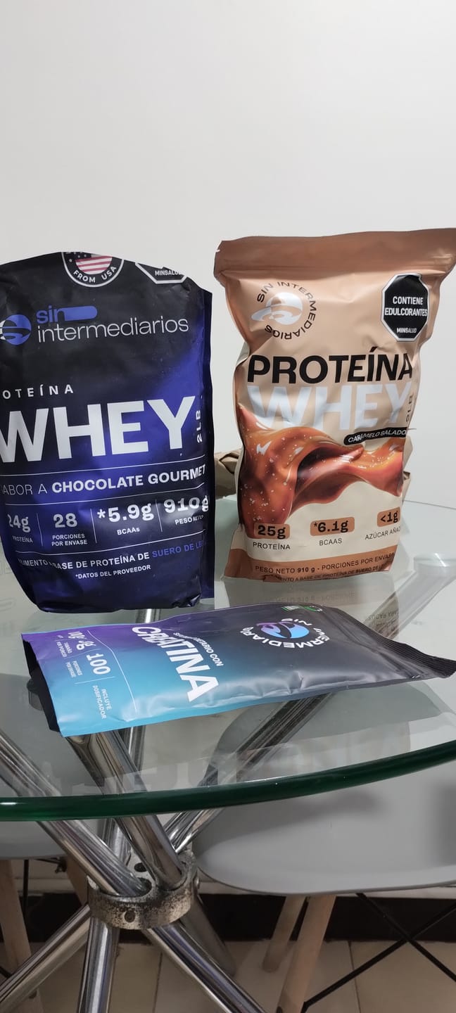 Customer photo review of Proteína Whey - Chocolate