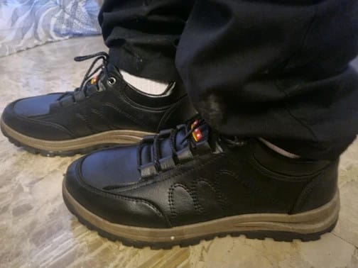 Customer photo review of Baskets Décontractées Confortables