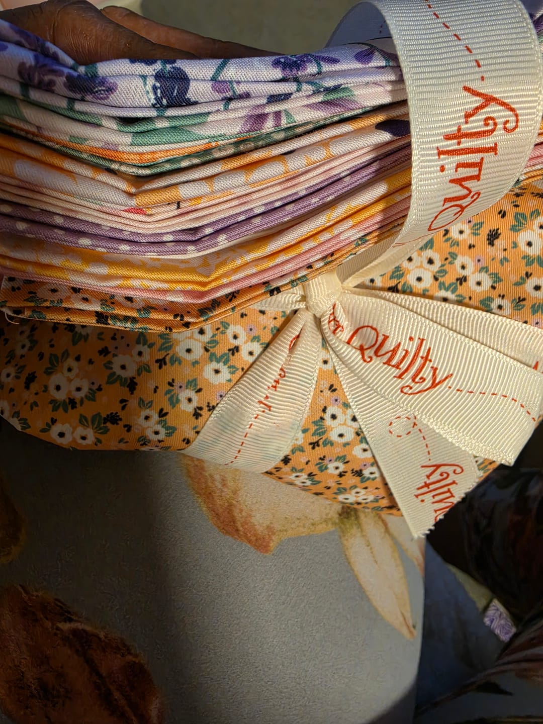 Customer photo review of Mrs Quilty Subscription Box