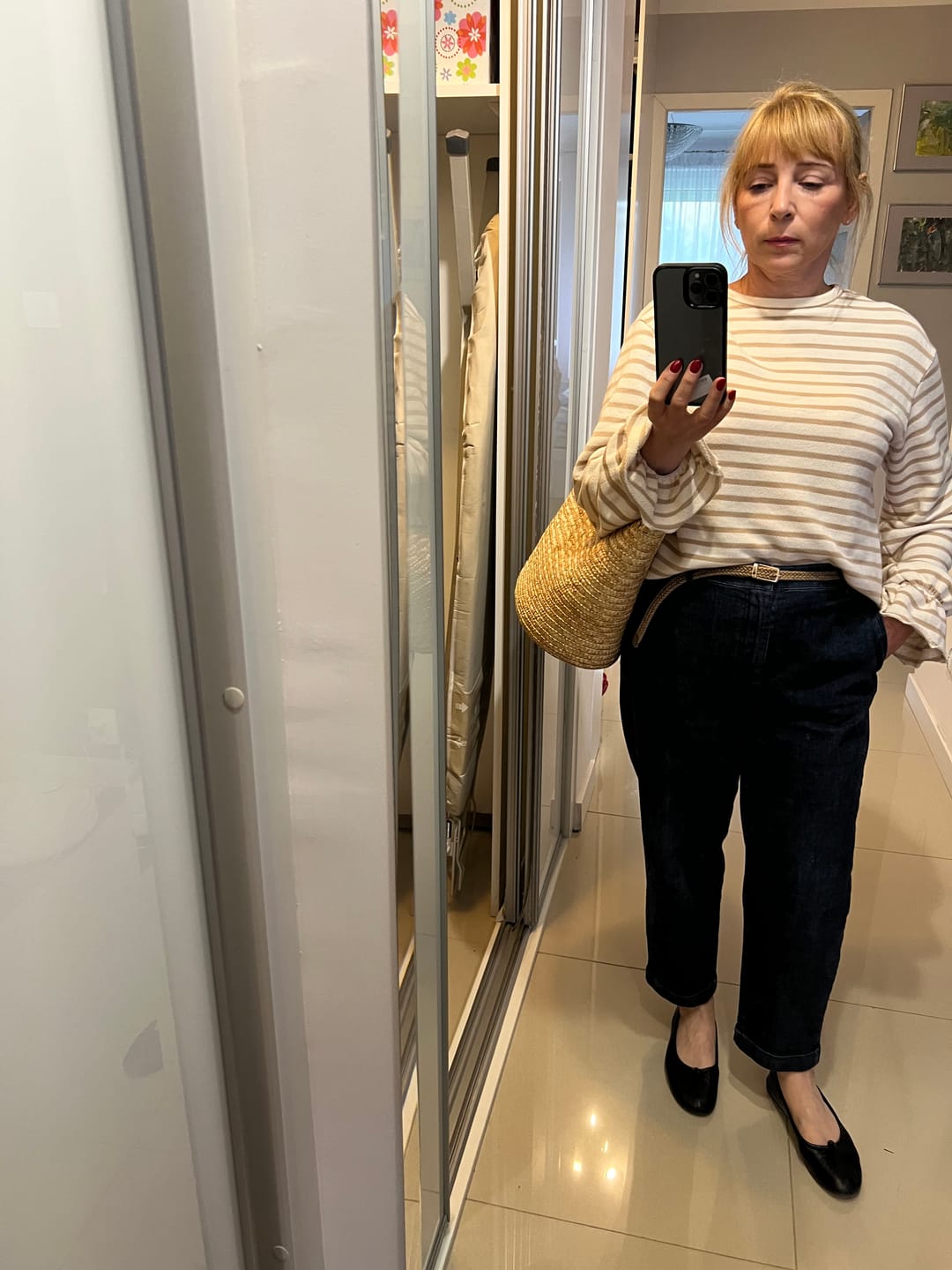 Customer photo review of Longsleeve PALOMA beż