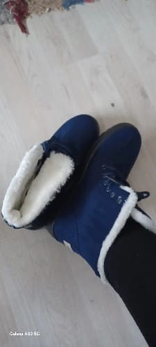 Customer photo review of Bottines Chaudes et Imperméables