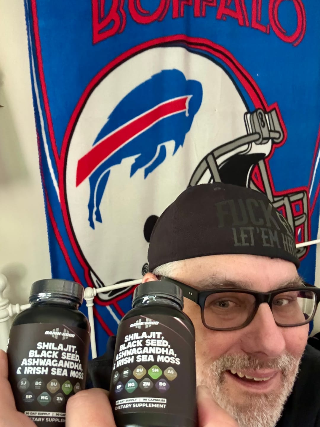 Customer photo review of Damn Good™ Shilajit Power Stack - 90 Capsules (30 Servings)