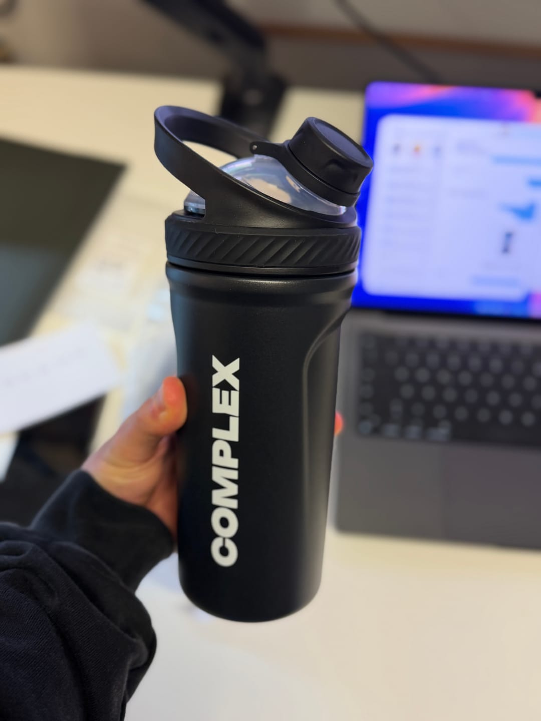 Customer photo review of CFM Whey Protein Isolate