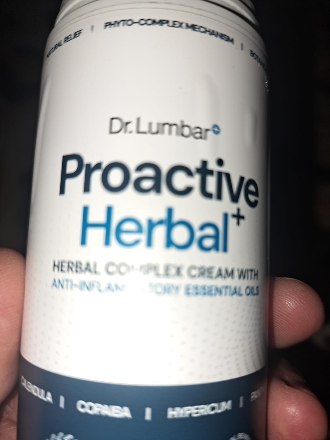 Customer photo review of Proactive Herbal+ Speciális Gyógynövény Krém Izmokra, Ízületekre, Talpi Bőnyére