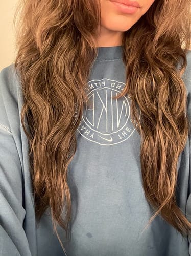 Customer photo review of Glow Halo - תוספת שיער למראה מלא וטבעי