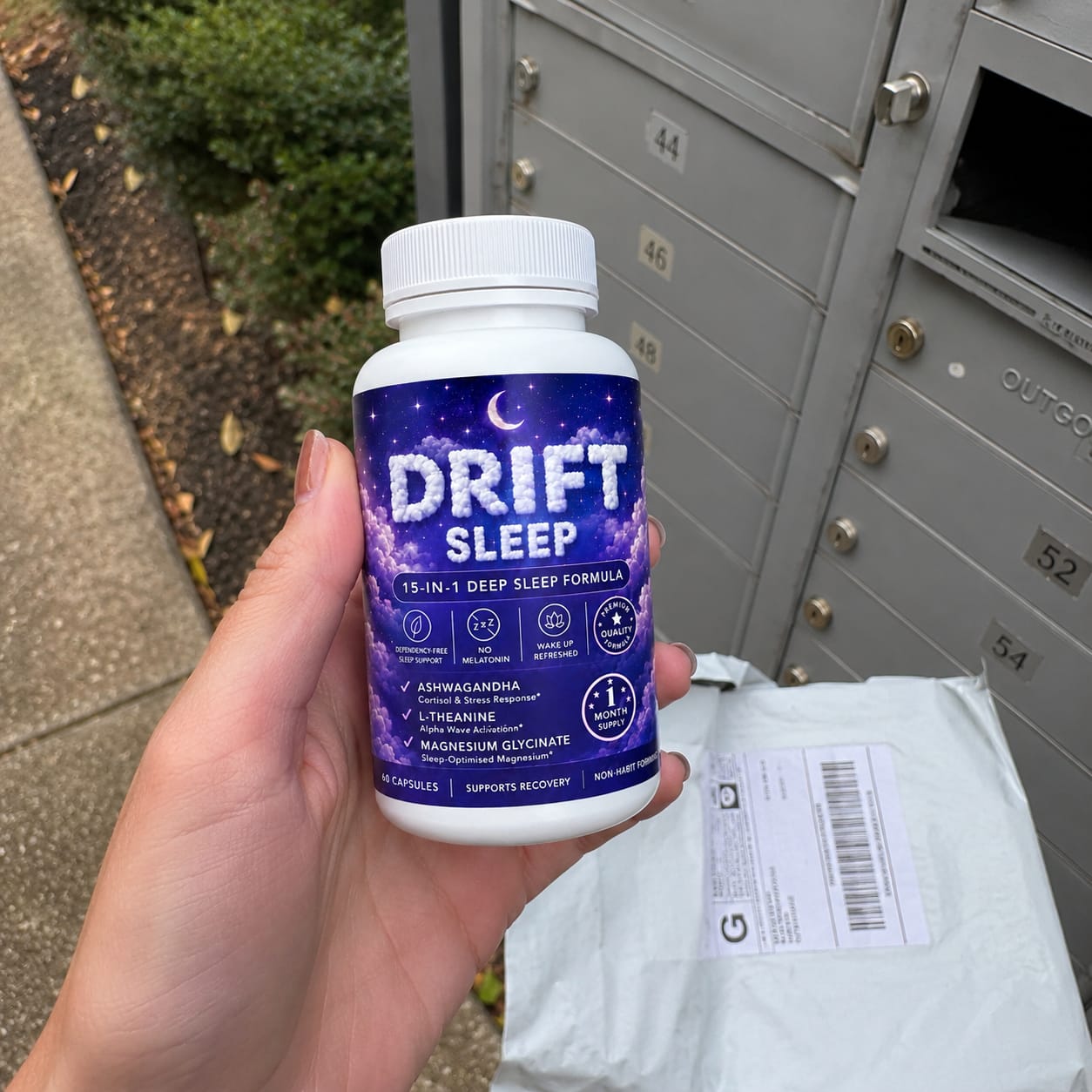 Customer photo review of DRIFT SLEEP™ 15-IN-1 DEEP SLEEP FORMULA