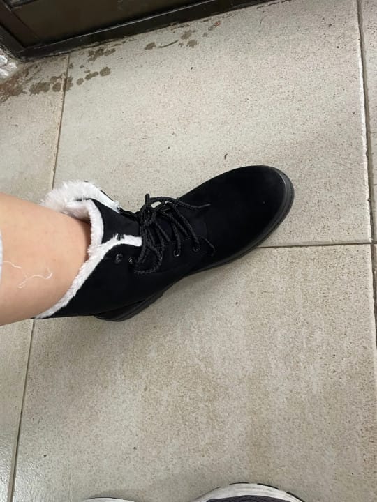 Customer photo review of Bottines Chaudes et Imperméables