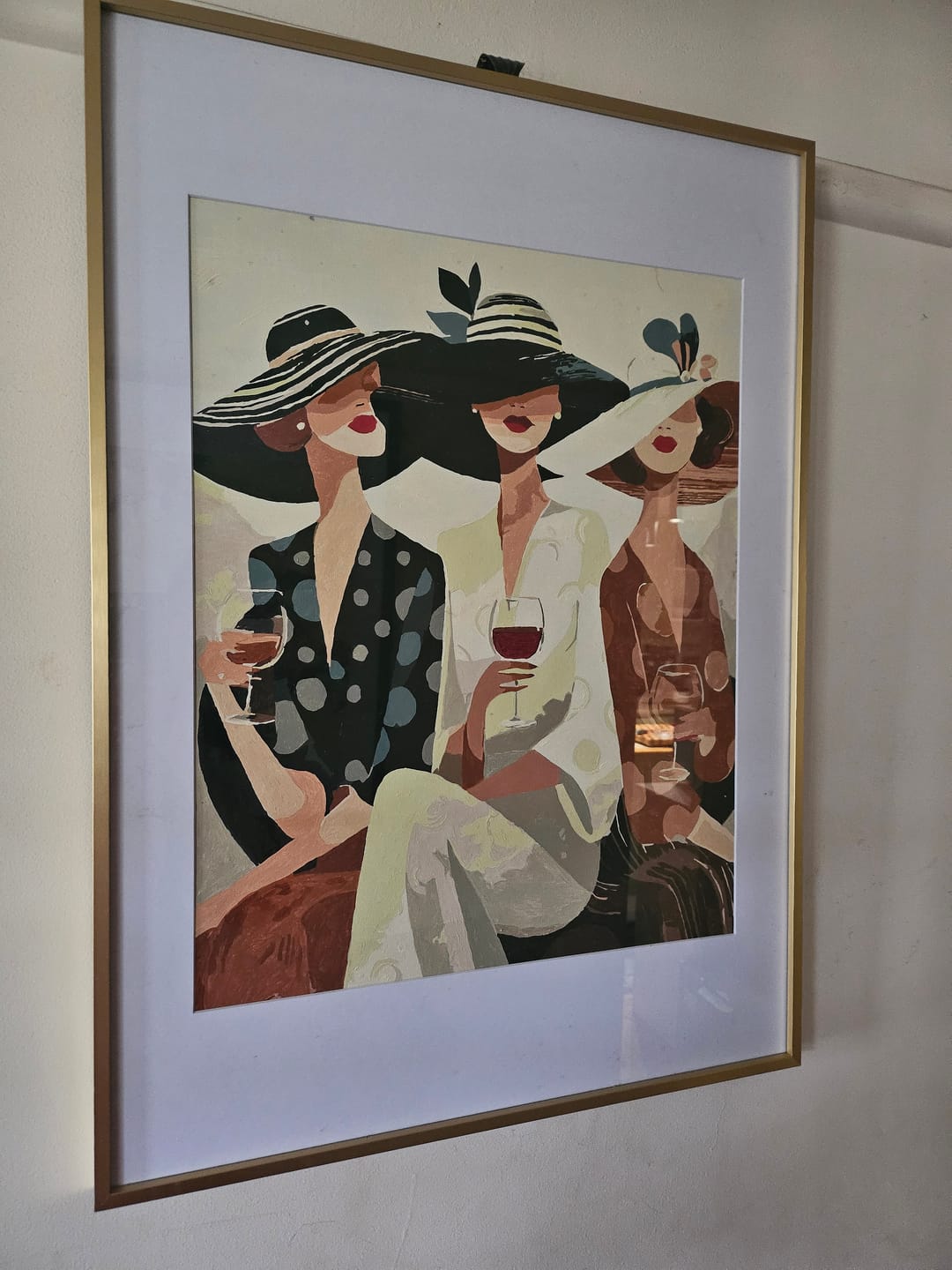 Customer photo review of Wine time | Paint by Number