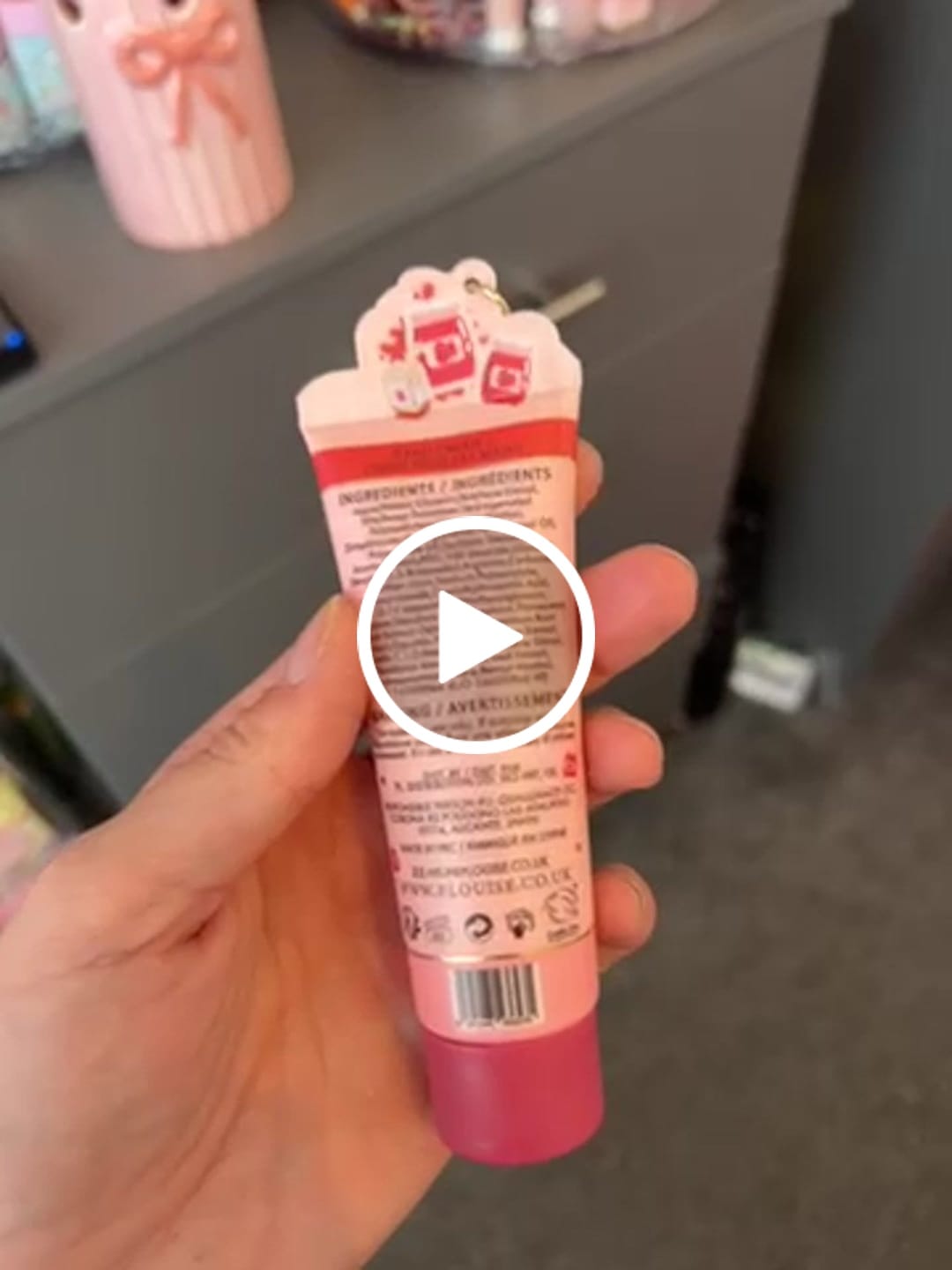 Customer video review of P.Louise Christmas Magazine - Saucy Cranberry Hand Cream