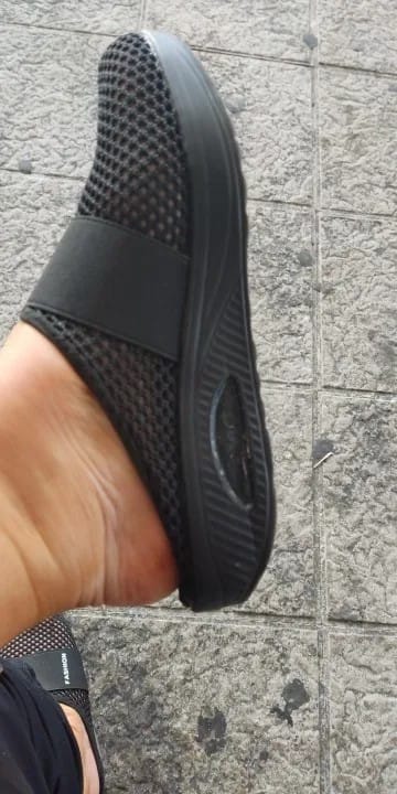 Customer photo review of Chaussons de Marche Confortables & Respirantes