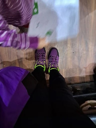 Customer photo review of Bottes de randonnée et d'escalade antidérapantes