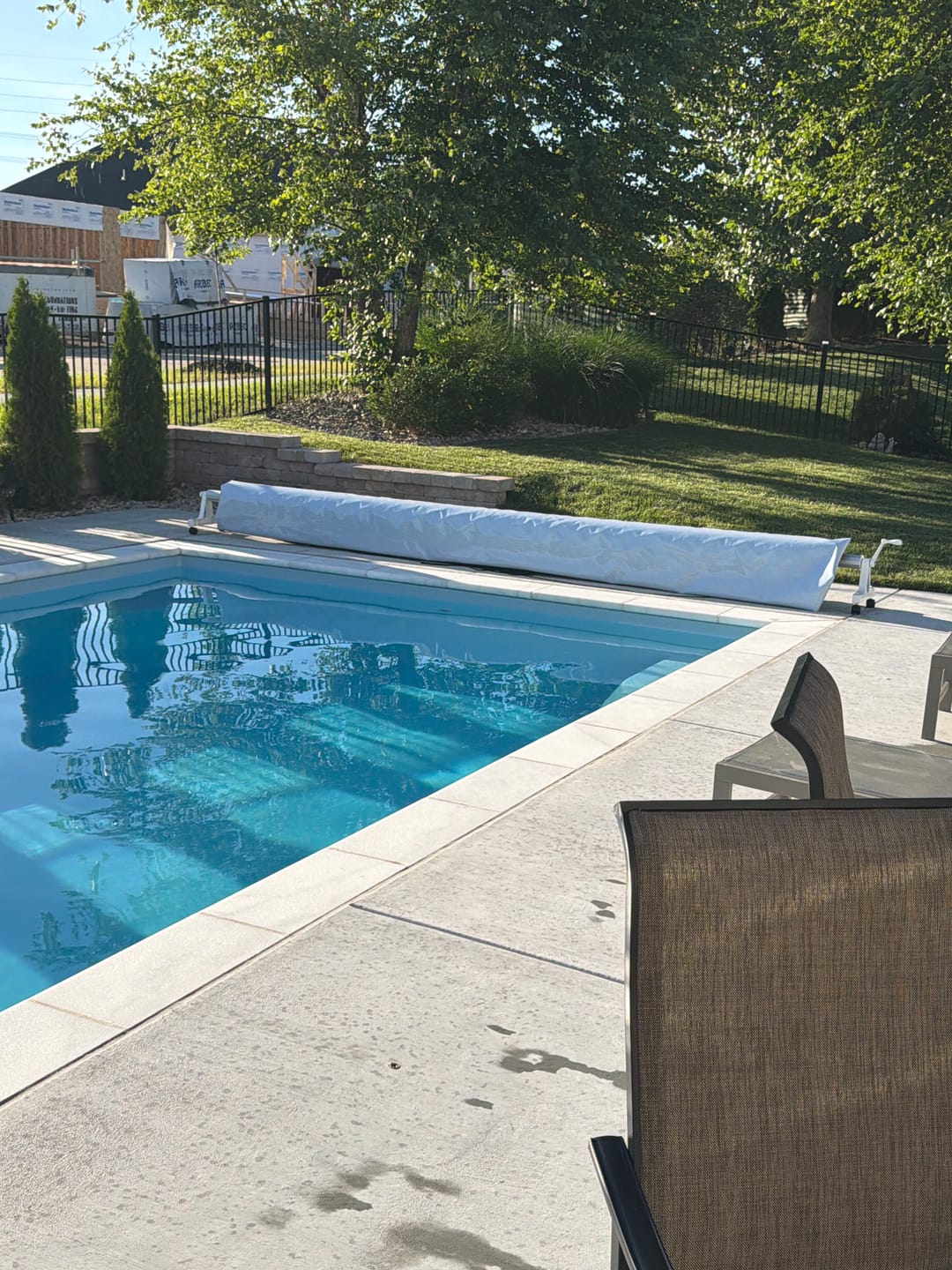 Customer photo review of GeoBubble EnergyGuard™ Award-Winning Solar Pool Cover - The Best Cover For Heating While Inhibiting Algae