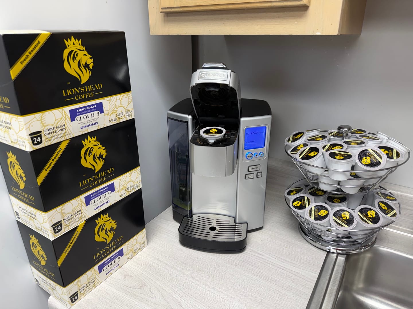 Customer photo review of Cloud 9 - 24 Count - Kcups/Pods - Light Roast