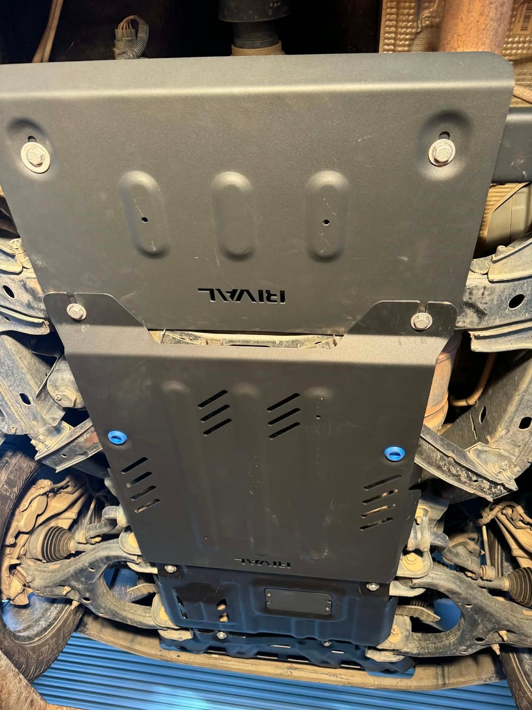 Customer photo review of Set of 4 Steel Bash Plates Ford Ranger Next Gen / Ford Everest Next Gen / Amarok (2023-Present)