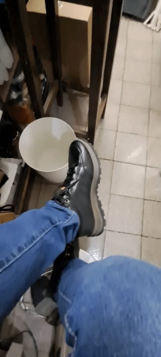 Customer photo review of Baskets Décontractées Confortables
